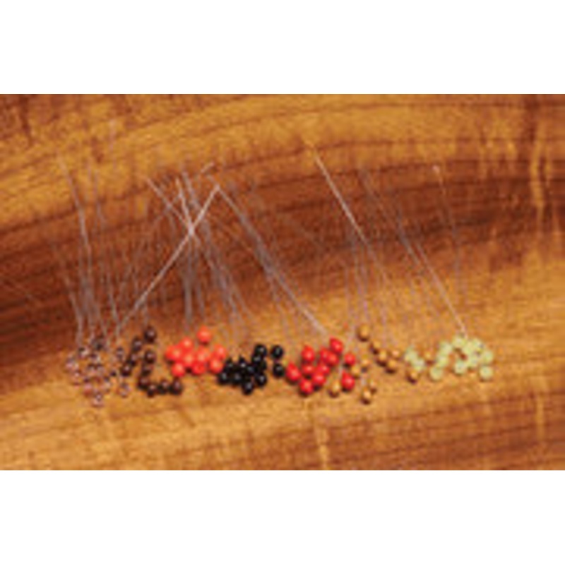 Epoxy Mono Crab Eyes|Fl Orange|Red|Tan|Shrimp Pink Transparent Black Pupil