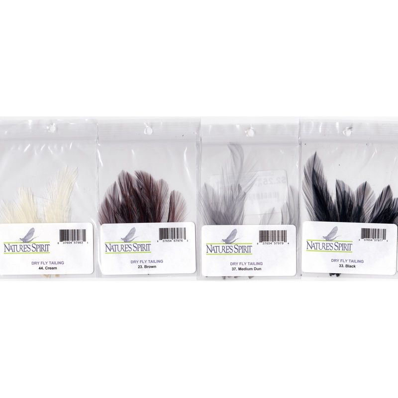 Nature’s Spirit Dry Fly Tailing Hackle