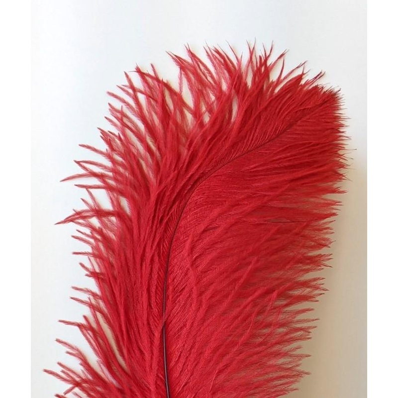 Nature’s Spirit Ostrich Plume|Tan|Muskrat Gray|Pink|Black|Purple|Olive|Red|Mahogany|Claret|Gold|White|Brown|Orange|Peach Fuzz Scud