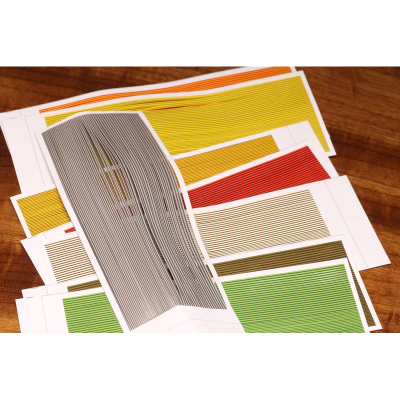 Synthetic Quill Body Wrap|BWO|Adams Gray|Light Cahill|Red Quill|Sulphur Orange|Sulphur Yellow|Yellow|Caddis Green|White