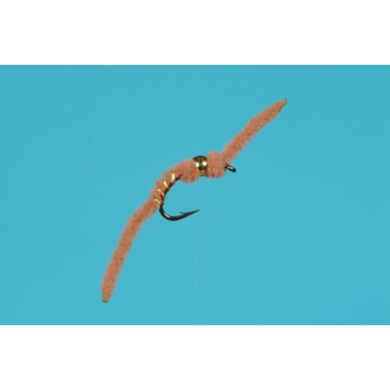 Tungsten San Juan Worm|Worm Brown|Worm Brown / Pink|Red