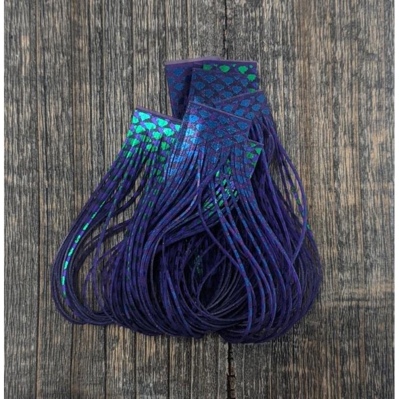 Senyo’s Fusion Foil Legs|Barred Blue and Green Foil |1|Barred Blue and Purple Foil |2|Barred Copper and Green Foil |3|Barred Copper and Red Foil |4