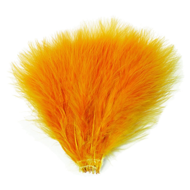 Wapsi Select Marabou Plumes|White|Black|Red|Purple|Sand|Fl. Blue|Wine|Fl. Red|Peacock Blue|Fl. Cerise|Shad Gray|Pearl Gray|Sculpin Olive