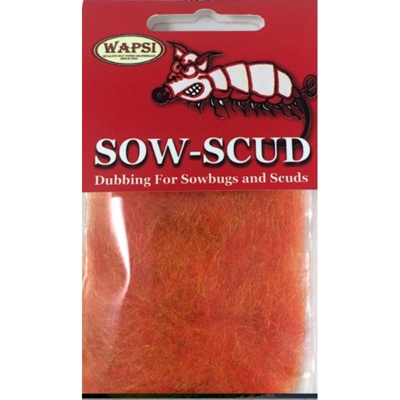 Wapsi Sow Scud Dubbing|Bighorn Pink|Light Gray|Light Olive|Olive|Dark Gray|Molting Scud|Copper Scud|Dark Scud|Smokey Olive|Watery Olive|Dark Olive|Rainbow|Mysis Shrimp|Pearl|Dead Orange|Light Tan|Tan Rainbow|Tan|Amber|Bighorn Orange|Shrimp Pink|Light Sow