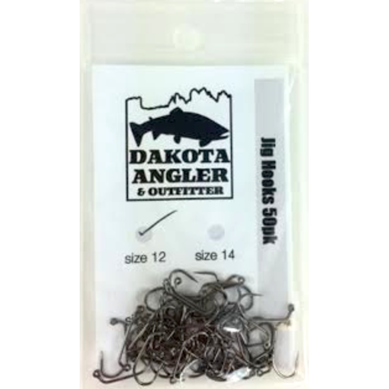 Dakota Angler and Outfitter Jig Hooks 50 Pack