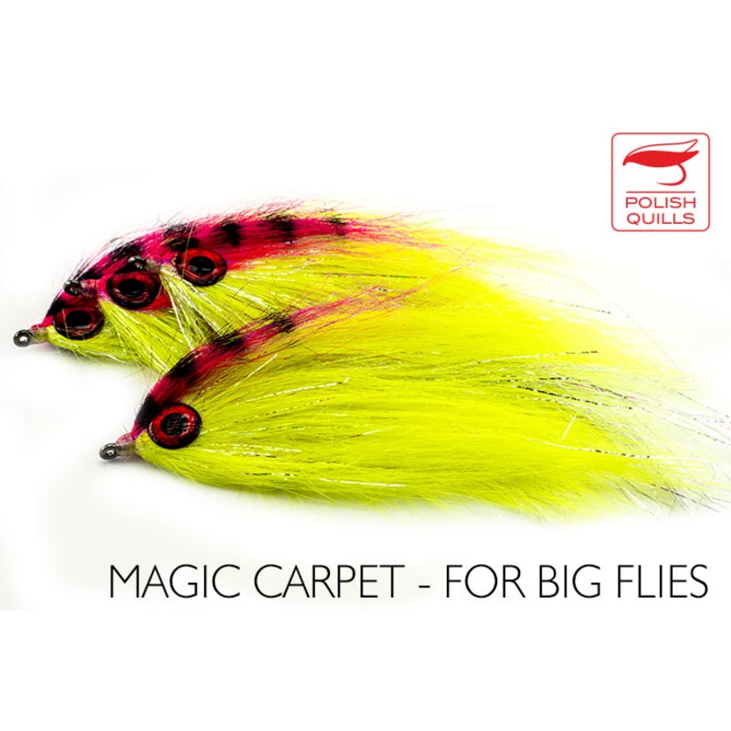 Magic Carpet Pike Fly Fur|Red|Light Brown|Black|White|Yellow|Pink|Fluo Yellow|Pale Yellow|Orange|Grey Dun|Ginger|Tan|Deep Pink|Purple|Green|Lt Blue w/ Pink|Dark Blue w/ White