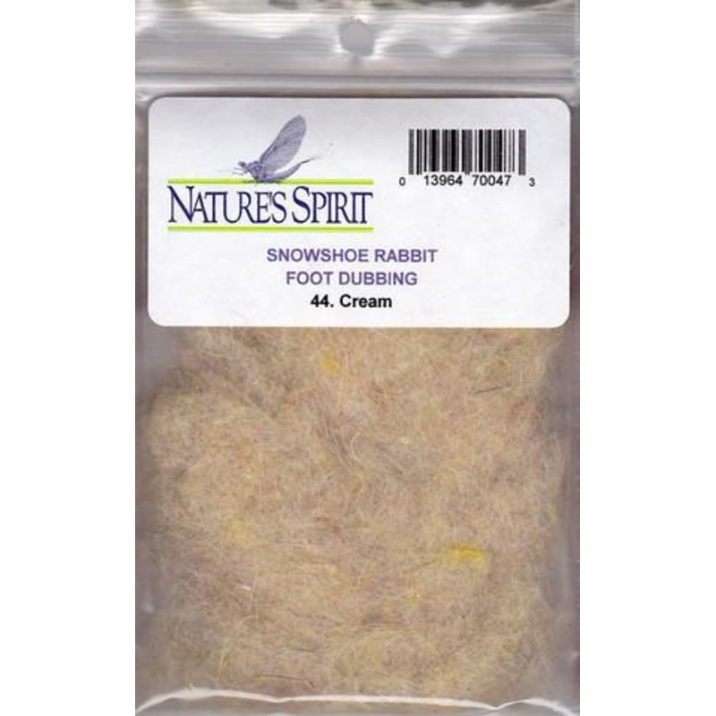 Nature’s Spirit Snowshoe Rabbit Foot Dubbing