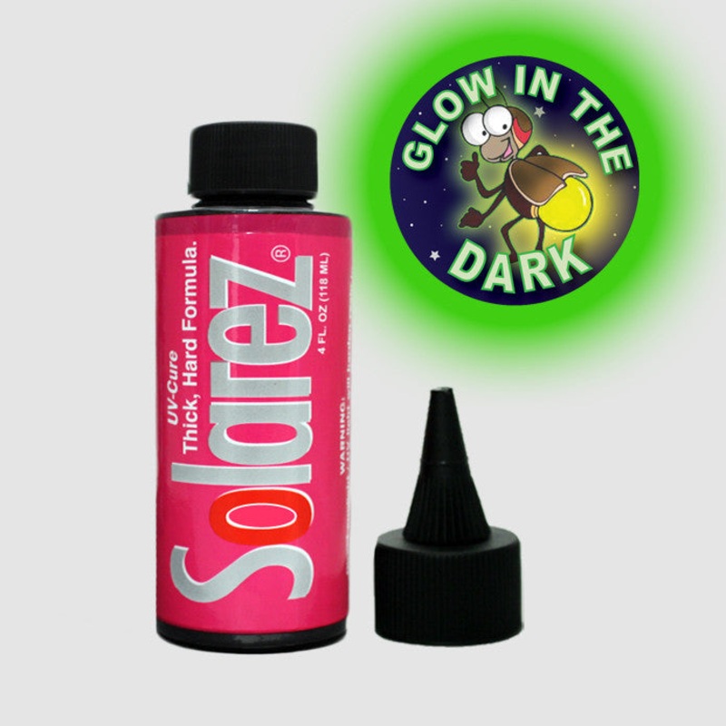 Solarez UV Resin 2oz Bottle|Thin-Hard|Thick-Hard|Glow-in-the-Dark|Flex