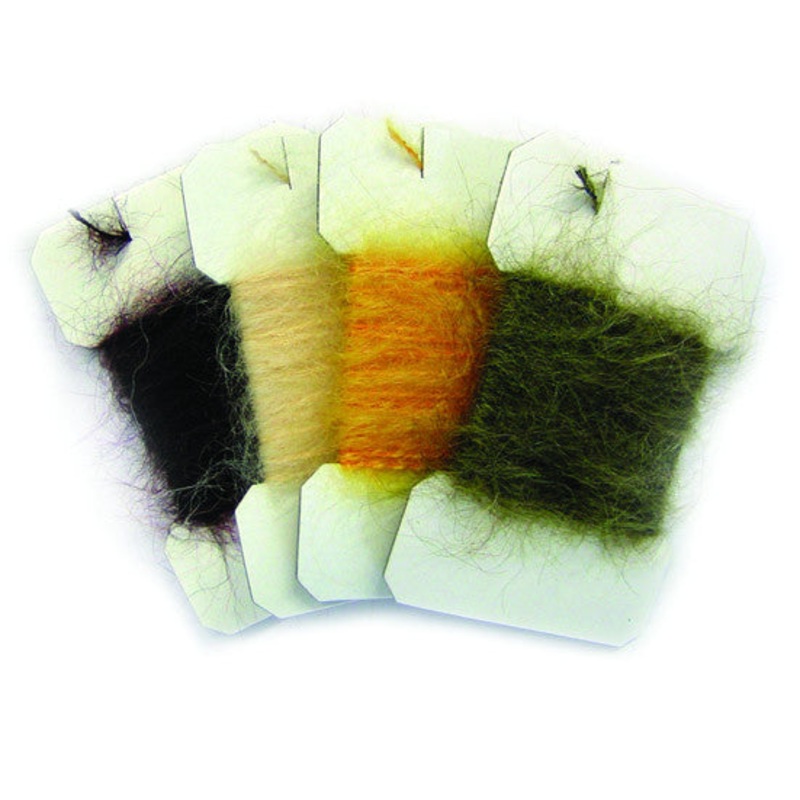 Wapsi Leech Yarn Mohair|Rust|Black|Leech Red|Burnt Orange|Olive|Brown|Rusty Brown|Dark Brown|Tan|Flesh|Lt Tan|Fl Pink