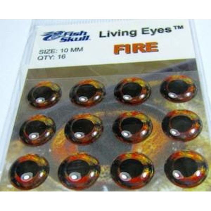Fish Skull Living Eyes|Earth (Golden Brown)|Fire (Orange Red)|Ice (Silver)|Wind (Golden)|5MM|7MM|10 MM|8.5 MM|15 MM|3 MM|4 MM|6 MM