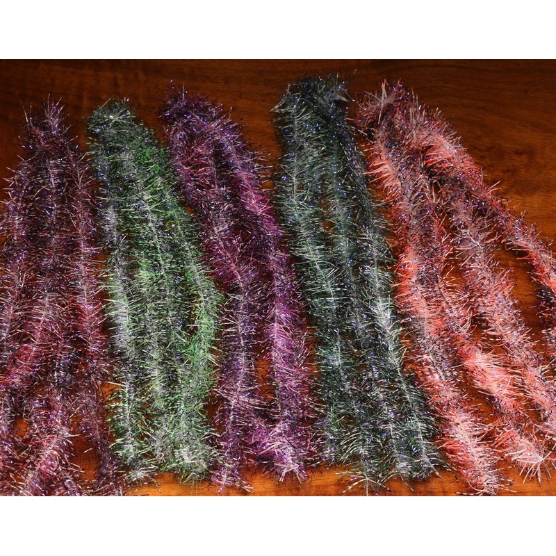 Hareline Black Barred UV Life Flex Wrap