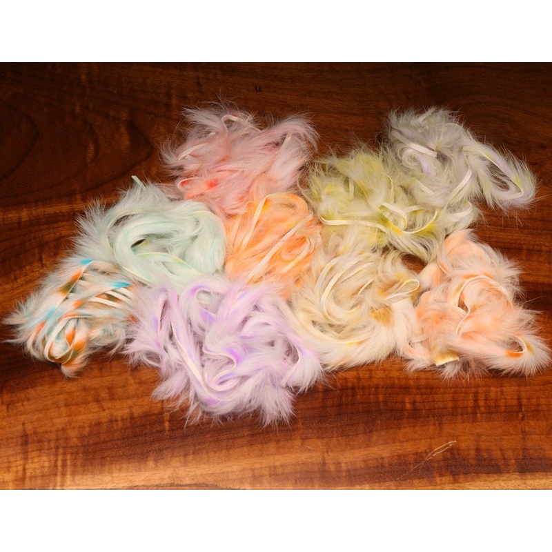 Hareline Dubbin Micro Groovy Bunny Strip