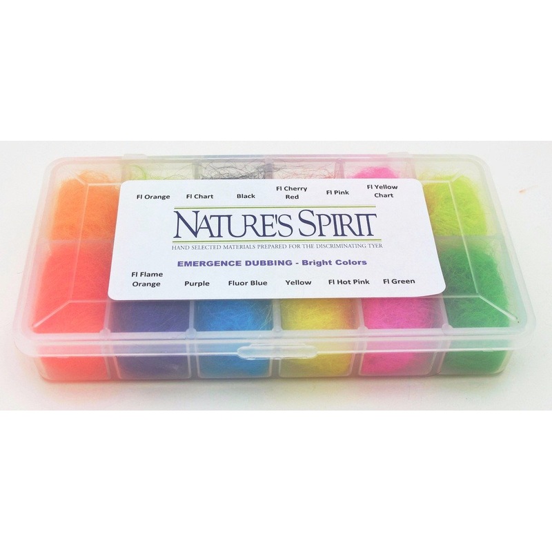 Nature’s Spirit Emergence Dubbing Dispenser- 12 Bright Colors