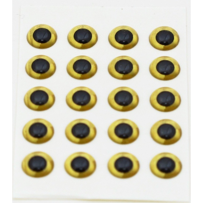 Hareline 3/16 3D Holographic Eyes