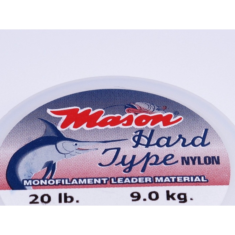 Mason Hard Mono 25 yards|10 lb.|12 lb.|16 lb.|20 lb.|25 lb.|30 lb.