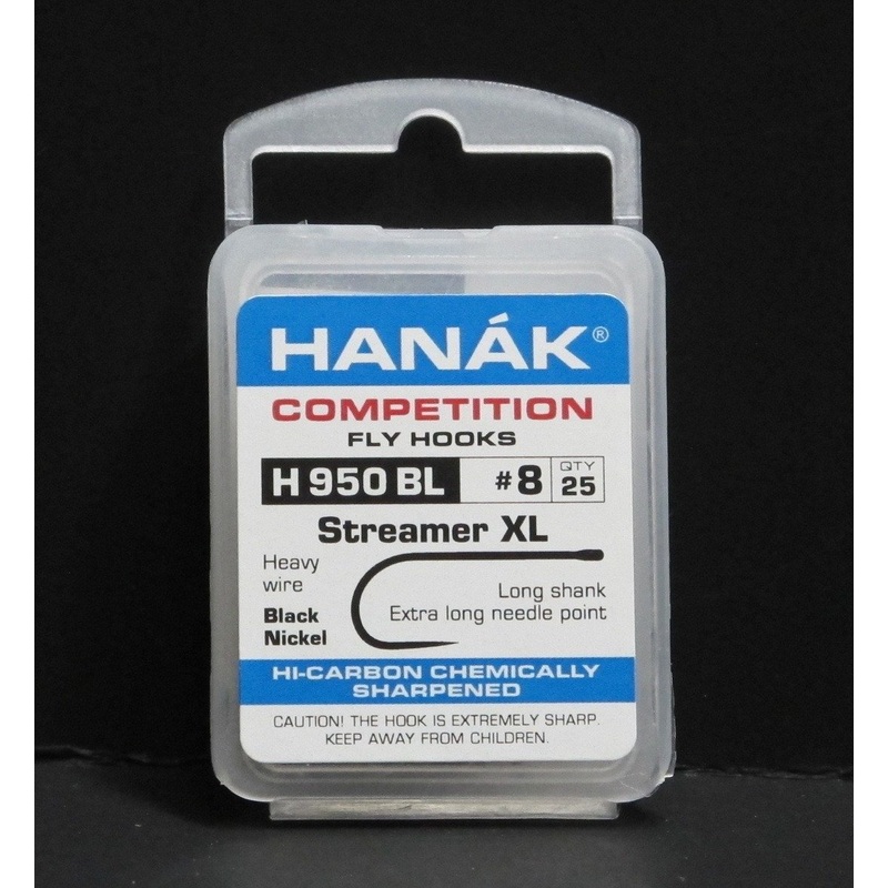 Hanak Hooks Model 950 Streamer XL 25 Pack