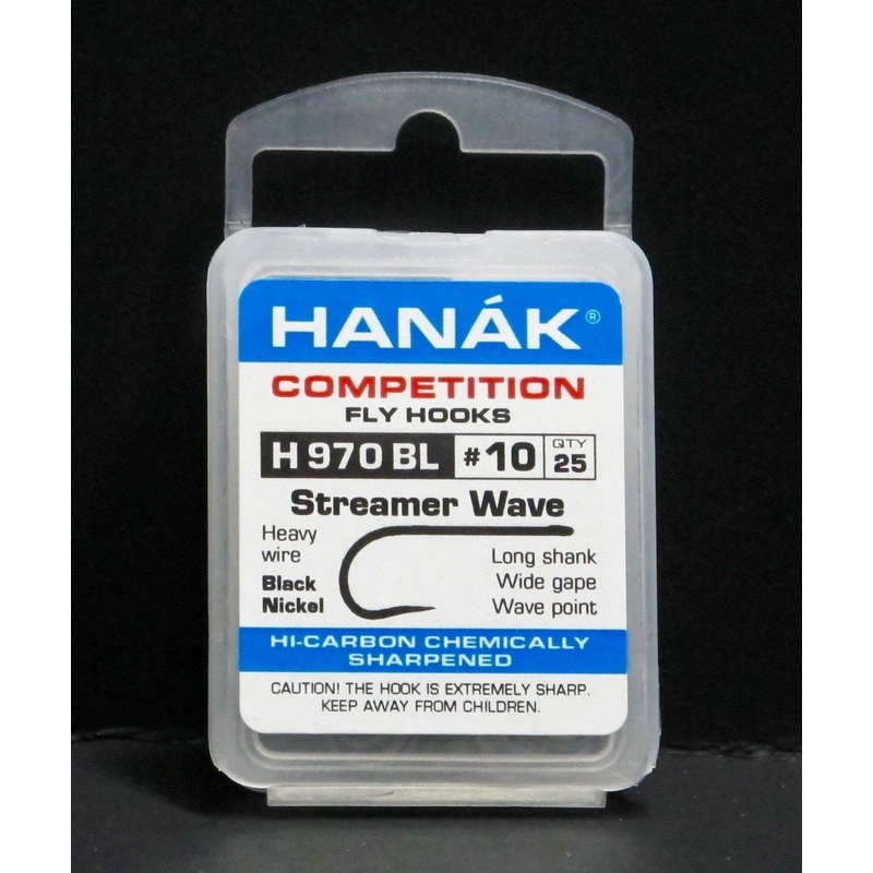 Hanak Hooks Model 970 Streamer 25 Pack
