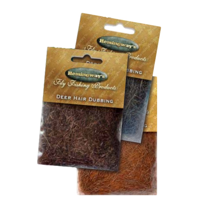 Hemingway Deer Dubbing|Brown|Yellow|Natural|Cream|Black|Red Fox