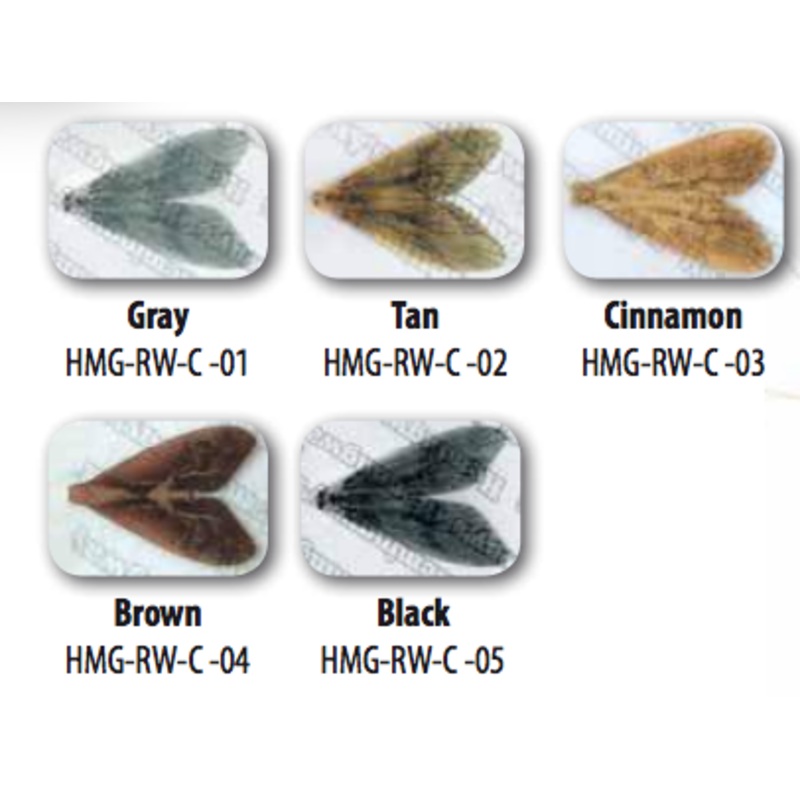 Hemingway Realistic Caddis Wing Assortment