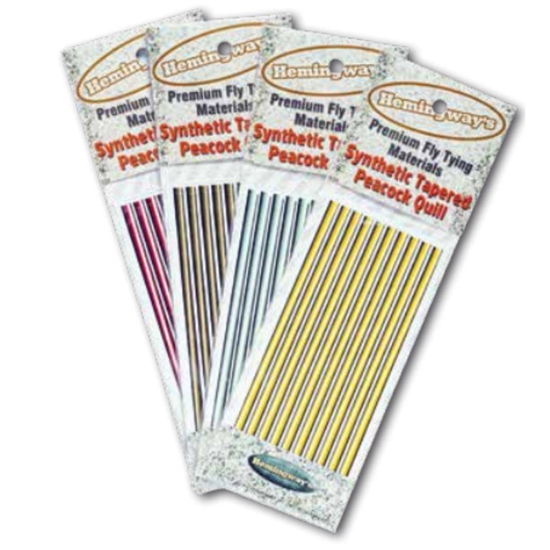 Hemingway Synthetic Tapered Peacock Quill