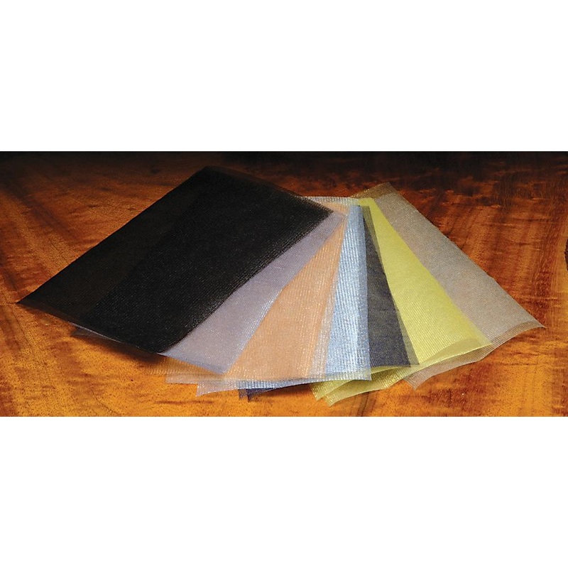 Hareline No Fray Wing|Tan|Medium Dun|Light Dun|White|Black|Dark Dun