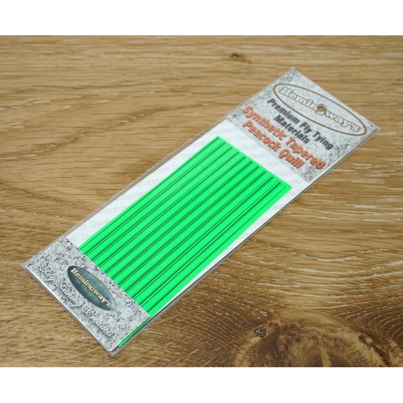 Hemingway’s Synthetic Tapered Peacock Quill Fluorescent
