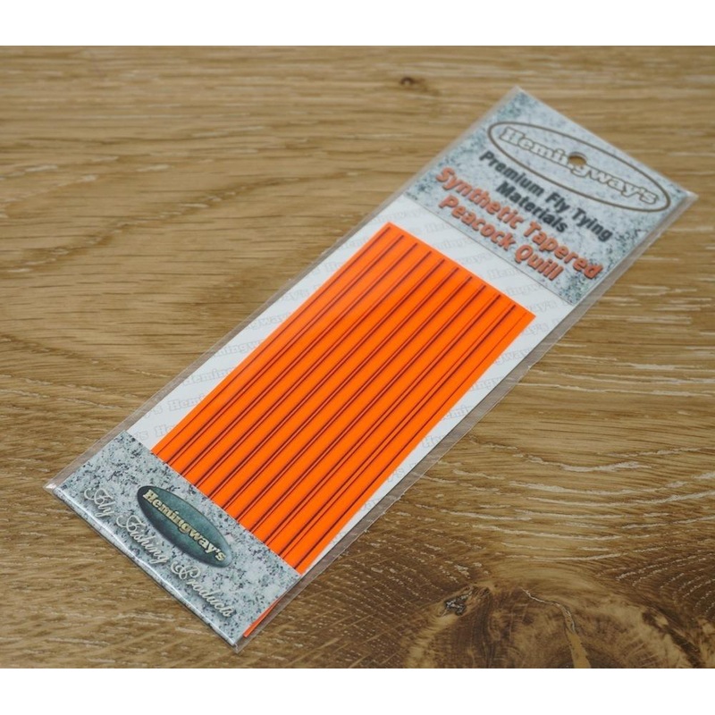 Hemingway’s Synthetic Tapered Peacock Quill Fluorescent