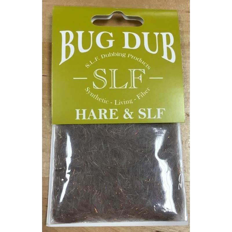 SLF Prism Bug Dub Dubbing|Cream|Gray|Amber|Fl Chartruese|Dark Olive|Light Olive|Peacock|Black|Natural Hare’s Ear|Green Olive|Brown Olive|Olive|Claret|Red|Medium Brown|Brown|Ginger|Light Gray|Tan|Orange