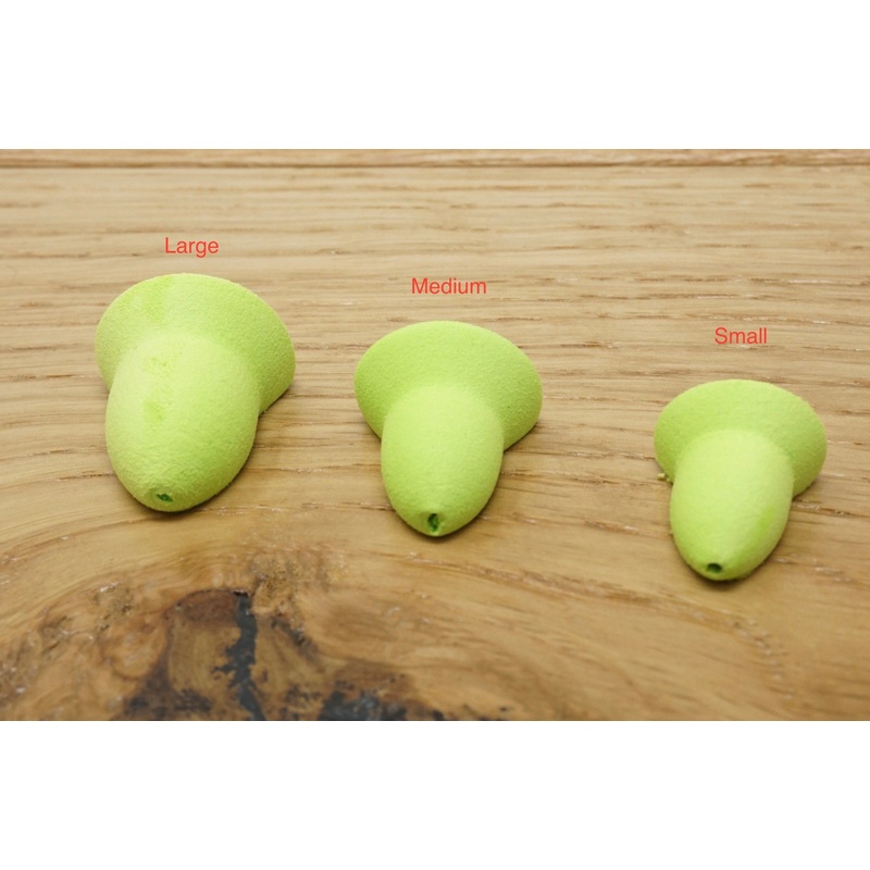 Rainy’s Foam Diver Heads|Olive|Chartruese|Orange|White|Yellow|Cinnamon|Black|L|S|M