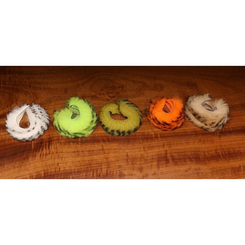 Hareline Black Barred Bunnybou Strips