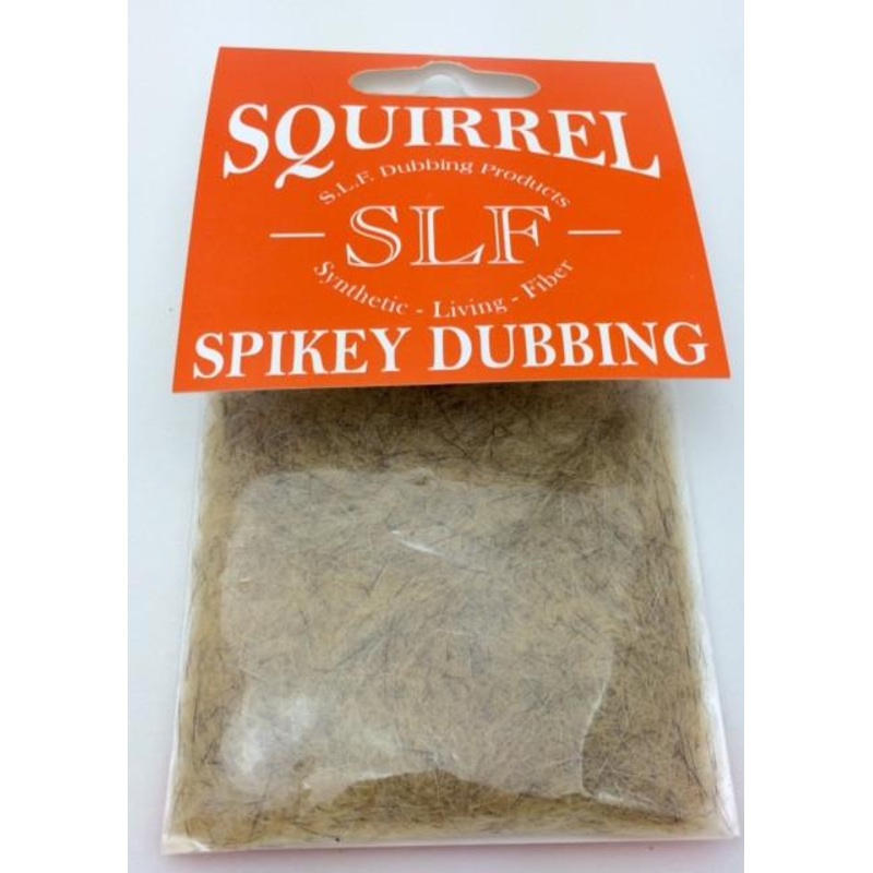 SLF Squirrel Dubbing|Brown|Black|Olive|Dark Brown|Rusty Brown|Squirrel Belly|Burnt Orange|Bleached Ginger|Green|Golden Olive|Natural Gray|Natural Fox|Dark Olive|Light Olive|Green Olive|Brown Olive