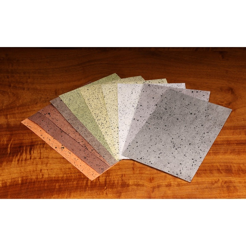 River Road Wing Material|White Speckled |1|Brown Speckled |10|Light Dun Speckled |2|Medium Dun Speckled |3|Medium Tan Speckled |4|Insect Green Speckled |5|Yellow Speckled |6|Golden Yellow Speckled |7|Orange Speckled |8|Rust Speckled |9