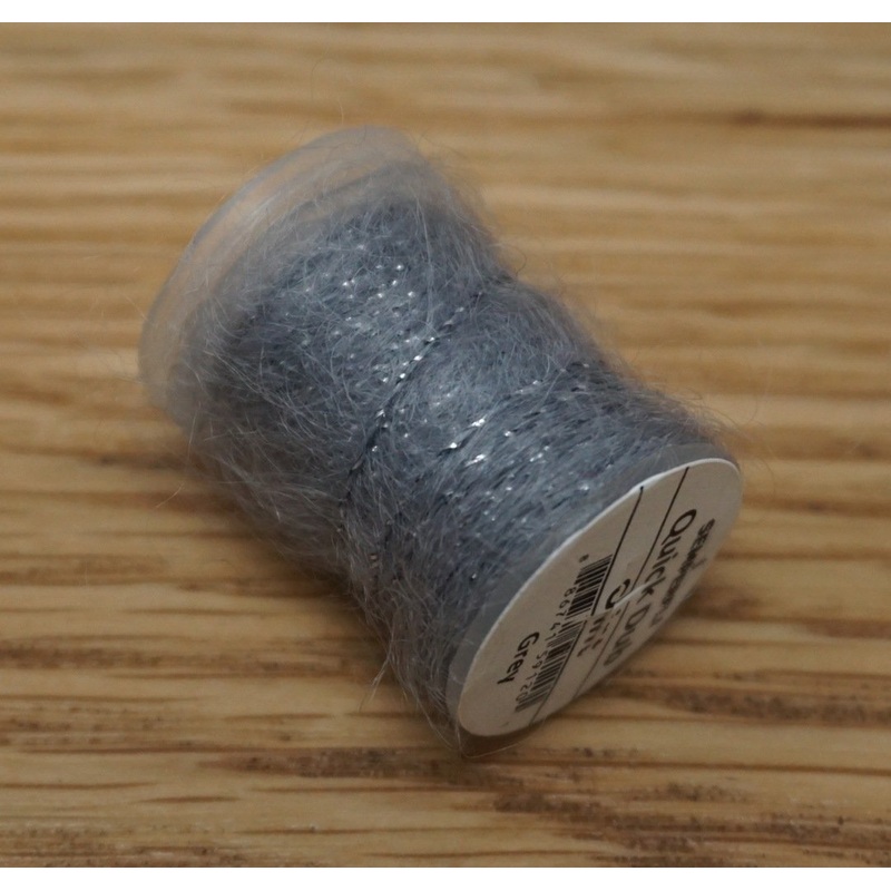 Semperfli Quick Dub Glint|Graphite|Grey|Shrimp Pink|White