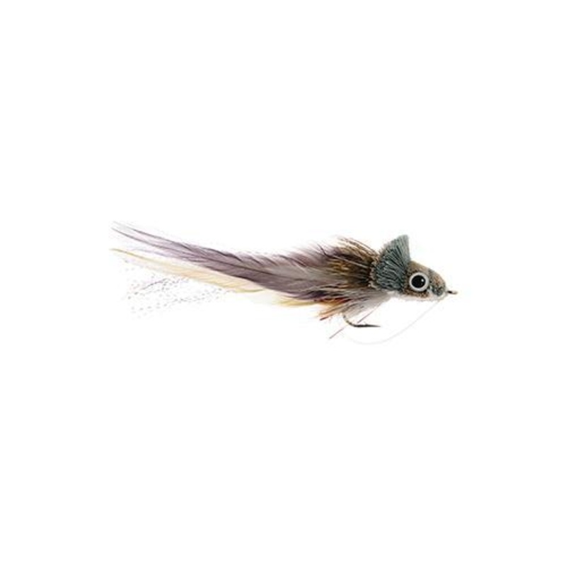 Umpqua Pike Fly|Red/White|Shad|Frog|3/0