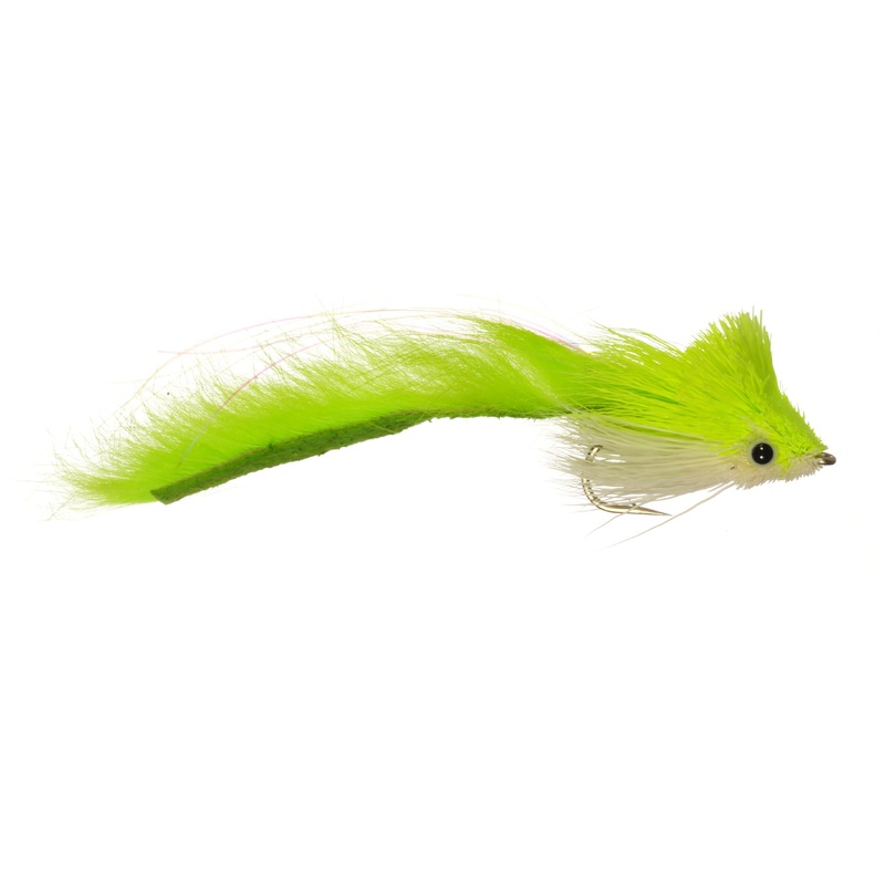 Deer Hair Jumbo Diver|Grey|Black|Red/White|Chart/White|1/0