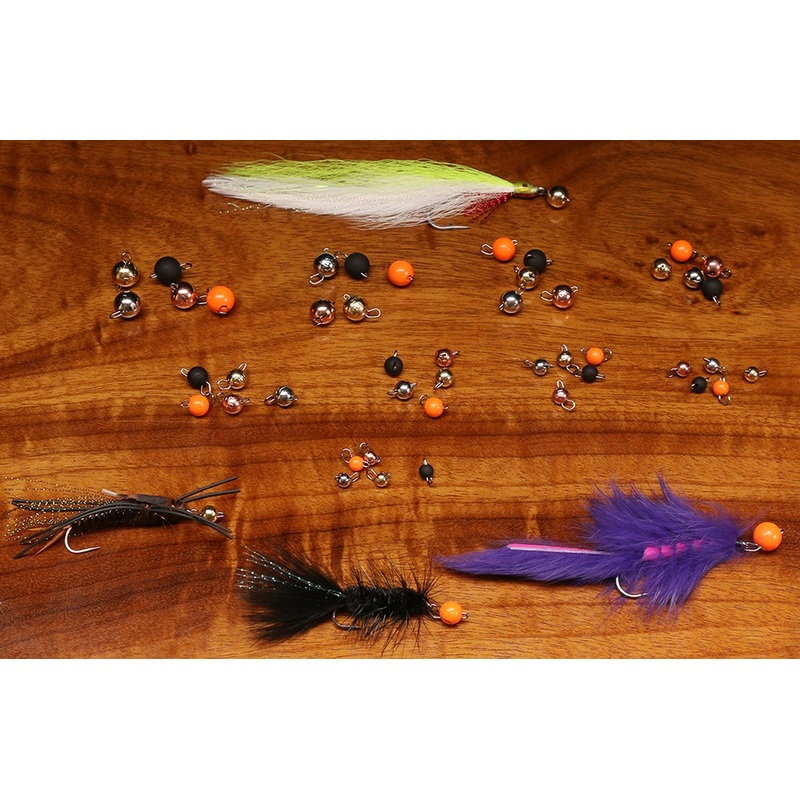 Hareline Insta Jig 2.0||11 Matte Black||137 Fl Orange||153 Gold||261 Nickel||67 Copper|Size 1 0.6 Grams|Size 2 0.75 Grams|Size 3 1.0 Grams|Size 4 1.5 Grams|Size 5 2.0 Grams|Size 6 2.5 Grams|Size 7  3.0 grams|Size 8  4.0 grams|Size 9 5.0 grams