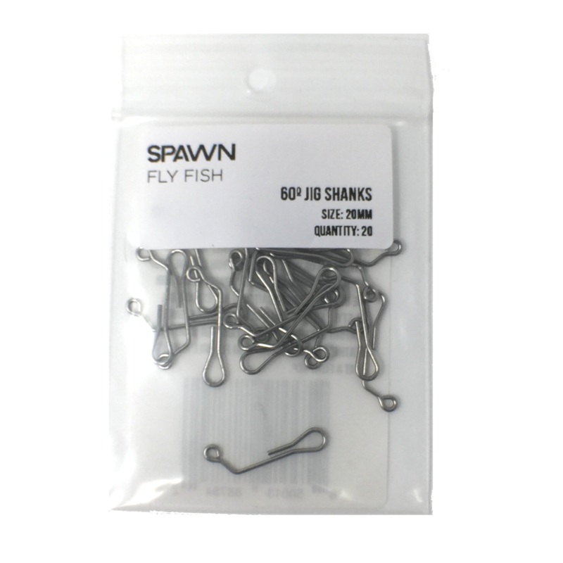 Spawn 60 Degree Jig Shanks 20 Pack