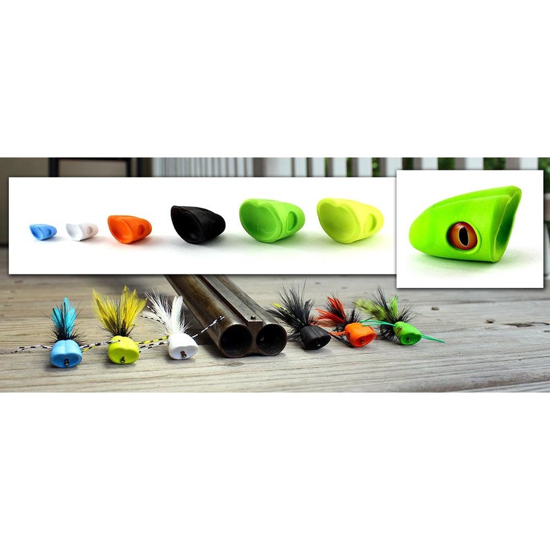 Double Barrel Foam Popper Bodies