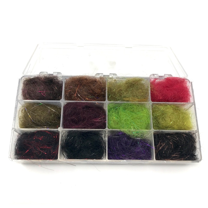 Larva Lace Mohair Plus Dubbing Box