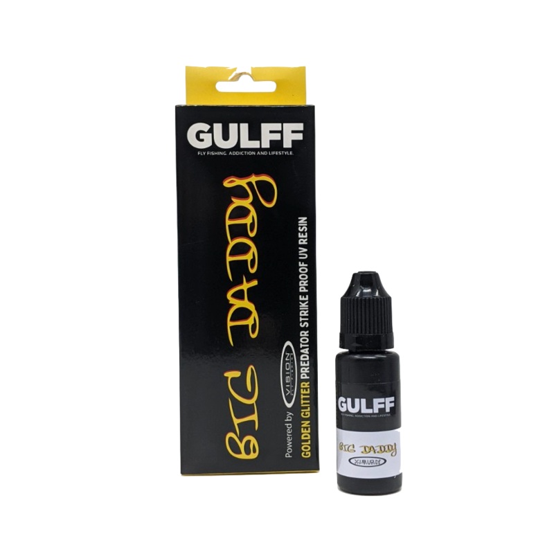 GULFF UV Predator Resin 15ml|Big Mama (Red Glitter)|Big Daddy (Golden Glitter)|Grand Daddy (Silver Glitter)