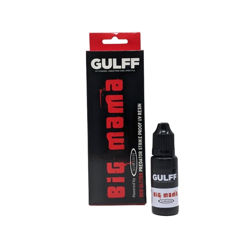 GULFF UV Predator Resin 15ml|Big Mama (Red Glitter)|Big Daddy (Golden Glitter)|Grand Daddy (Silver Glitter)