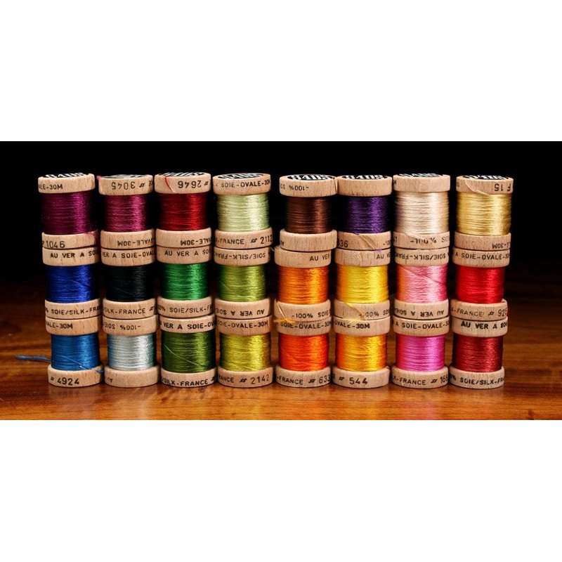 Ovale Pure Silk Floss||1046 Claret||131 Light Blue||15 Primrose||1662 Hot Pink||2006 Indigo||2112 Emerald Green||2124 Light Green||2126 Olive Green||2142 Pale Yellow||225 Green||2541 Cream||2644 Puce||2646 Burgundy||3012 Pink||3045 Purple||3336 Violet||41
