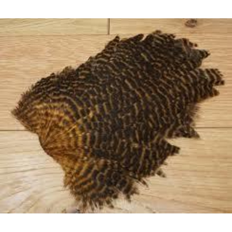 Wapsi Grizzly Hen Saddle|Natural|Gold|Fl Chartreuse|Olive|Yellow|Brown|Purple|Sand