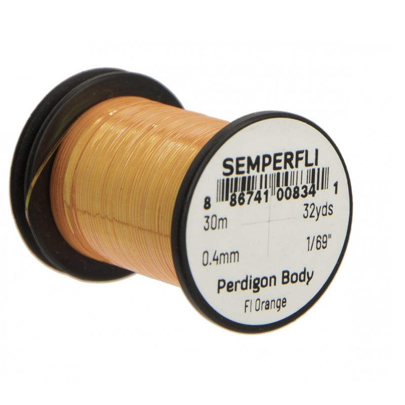 Semperfli Perdigon Body|Fl Orange|Fl Yellow|Iridescent Blue|Iridescent Blue Pearl|Iridescent Copper|Iridescent Pink|Iridescent Purple|Iridescent Yellow|Iridescent Pearl|Luminous|Olive Green|Red|Black|Brown