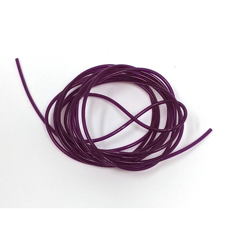 Hareline Dubbin Midge Tubing|Purple|Yellow|Olive|Clear|Pink