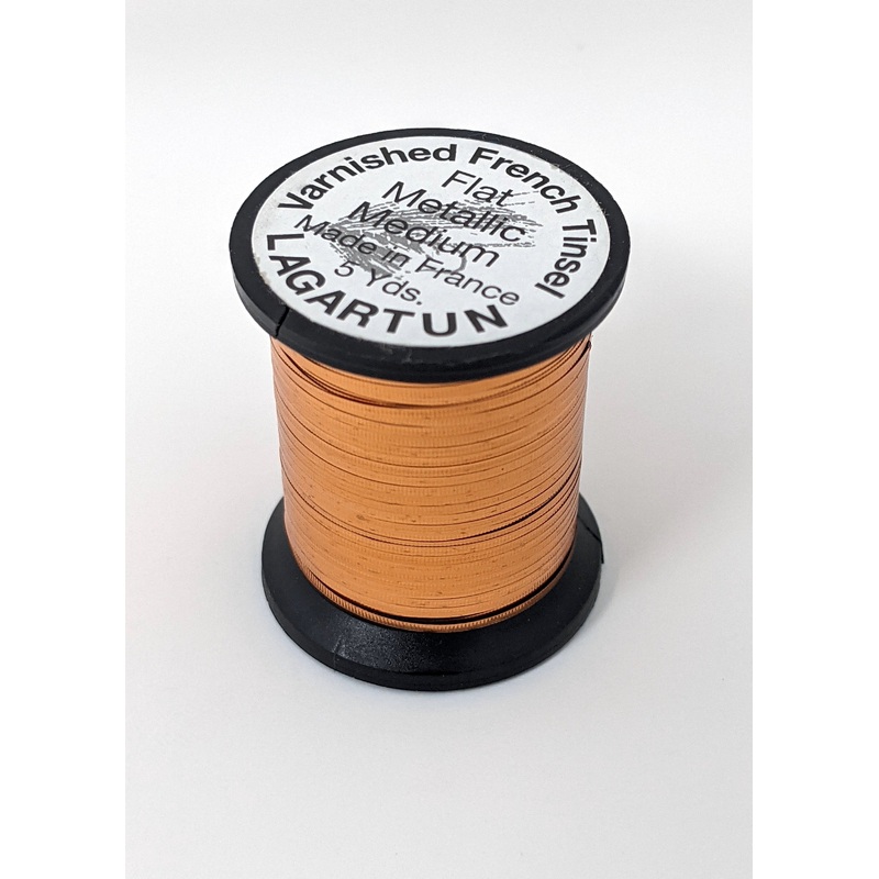 Lagartun Metal Flat Plisse Embossed Tinsel