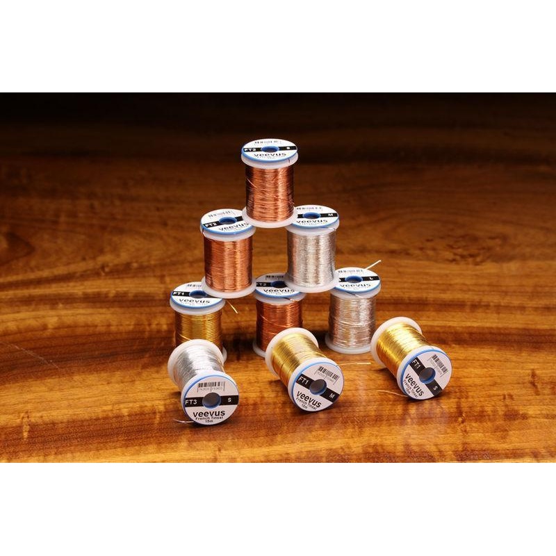 Veevus Oval French Tinsel 15 meter