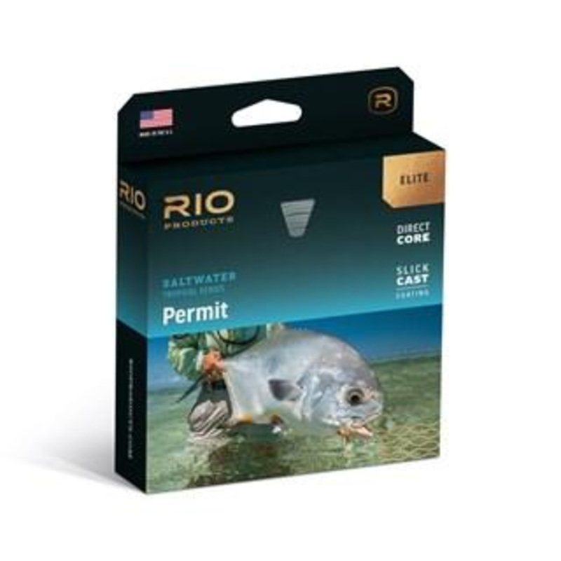 Rio Elite Permit Fly Line|Sand/Orange/Aqua Blue|Dark Sand/Camo/Light Sand|WF8F|WF9F|WF10F