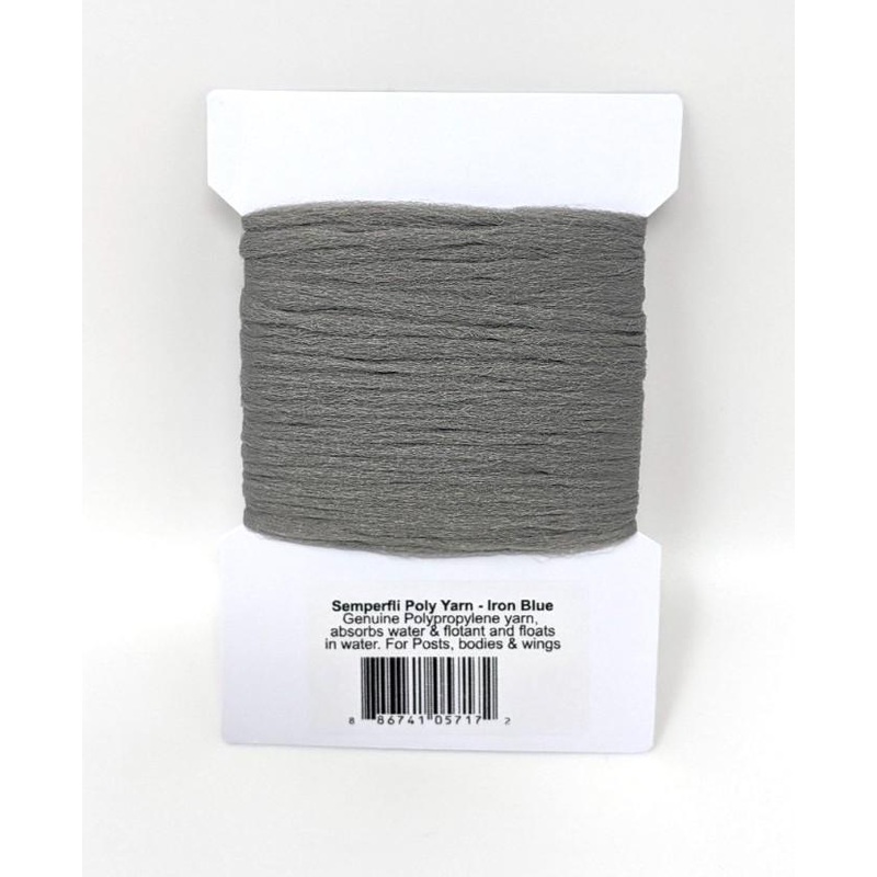 Semperfli Poly-Yarn|Copper|Cream|Iron Blue|Tan|Beige|Black|Baby Pink|Brown|Dark Brown|Hot Pink|Medium Dun|Orange|Chartreuse