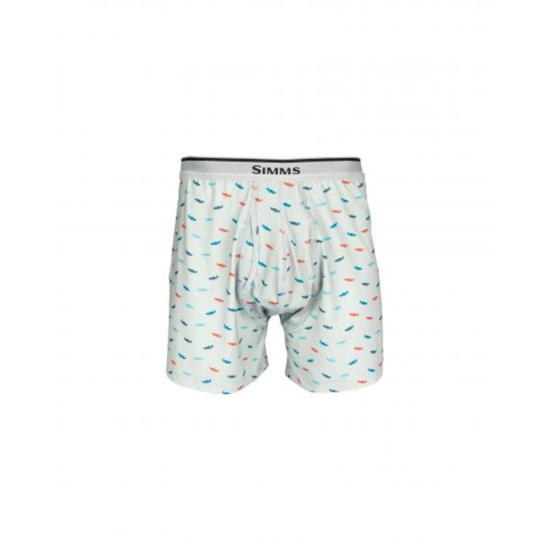 Simms Boxer|Trout Critter Sterling|Slamdown Meridian|Rooster Fest Khaki|M|L|XL|XXL